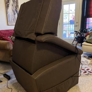 holden microfiber power lift recliner