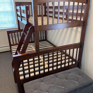 Jordan Twin-Over-Full Bunk Bed | Raymour & Flanigan