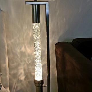 crystalline dancing water floor lamp