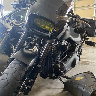 Memphis shades road warrior deals fairing fat bob