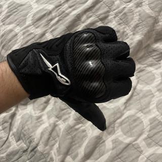 Alpinestars Gloves Smx-1 Air V2 Black/Fluo Red M : : Coche y moto