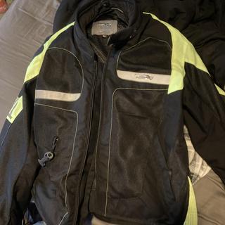 Helite Free-Air Vented Mesh Airbag Motorcycle Jacket with Windproof /  Waterproof Liner Available in Hi-Viz & Black + FREE SHIP