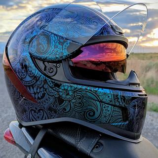 Icon chantilly opal store helmet