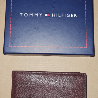 Billetera De Cuero Para Hombre Café Tommy Hilfiger - Compra Ahora