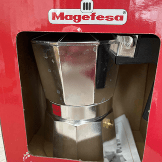 Cafetera aluminio Kenia 9 tazas MAGEFESA - Ferretería Campollano