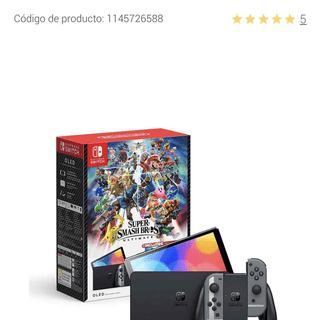 Nintendo Switch OLED presenta su edición especial de Super Smash Bros.  Ultimate