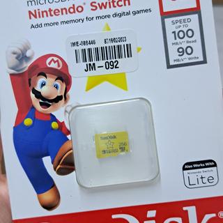 Memoria Micro SD 256GB Sandisk Nintendo Switch Oficial SDSQXAO-256G-GNCZN