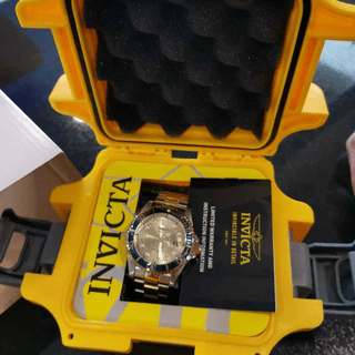 Reloj pulsera Invicta Pro Diver 30022 de cuerpo color plateado