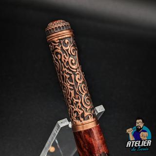 Love Twist Pen Kit in Antique Copper at Penn State Industries