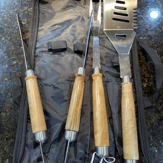 BBQ Tool Set (3-pack) – Olive Tree KC
