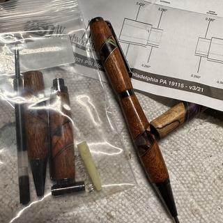 Penn State Industries PKPENXFREE Slimline Pro Gel Writer Click Pen Kit  Starter Package Woodturning Project