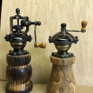 EZ-Assemble Vintage Style Salt and Pepper Mill Mechanism in Antique Brass