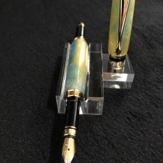 Classic Elite2 24kt Gold and Gun Metal Fountain Pen Kit at Penn