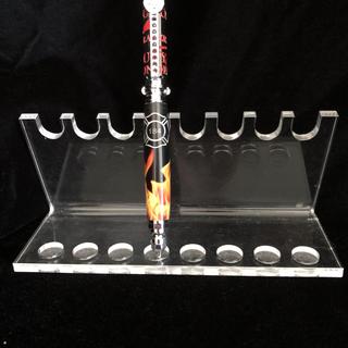 Firefighter Push and Lock Pen Kit in Chrome at Penn State Industries