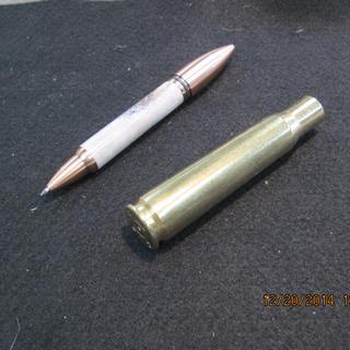 50 Caliber Machine Gun Bullet Cartridge Twist Pen Kit at Penn State  Industries