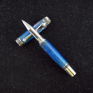 Majestic Gun Metal/Chrome Fountain Pen Kit at Penn State Industries