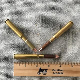 50 Caliber Machine Gun Bullet Cartridge Twist Pen Kit at Penn State  Industries