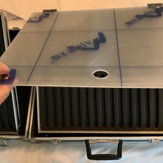 48 Pen Display Case with Lid: Thinner Pens