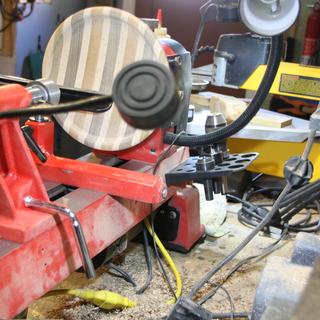 Portable Midi Wood Lathe / Mini tour à bois transportable  Atelier du  Bricoleur (menuiserie)…..…… Woodworking Hobbyist's Workshop