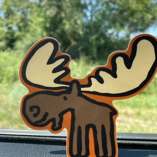 Blue 84 Moose Sticker | SCHEELS.com