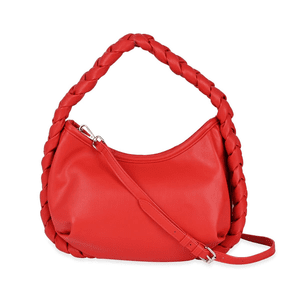 Hereu Espiga Mini Leather Bag in Red