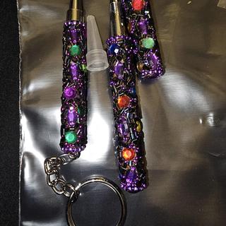 Buy Set of 10 Multi Color Beaded Pen and Keychain , Best Refillable  Ballpoint Pen , Beadable Decorative Pen at ShopLC.
