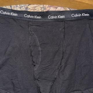 Calvin Klein Cotton Stretch 3-Pack Boxer Brief Blue/Stripe/Grey NU2666-SBH  at International Jock