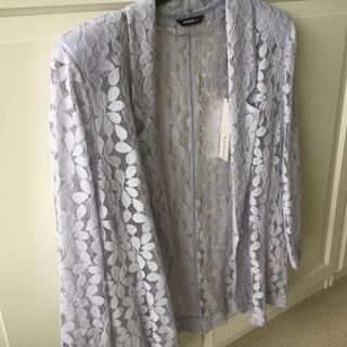 Petal Lace Jacket in Light Grey - Roman Originals UK
