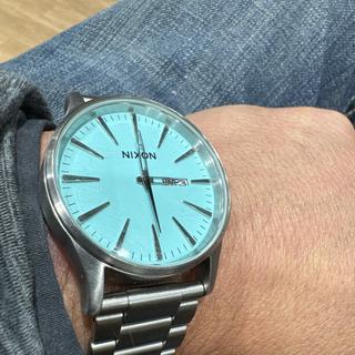 Sentry Stainless Steel Watch | Blue Sunray | Men's Stainless Steel 