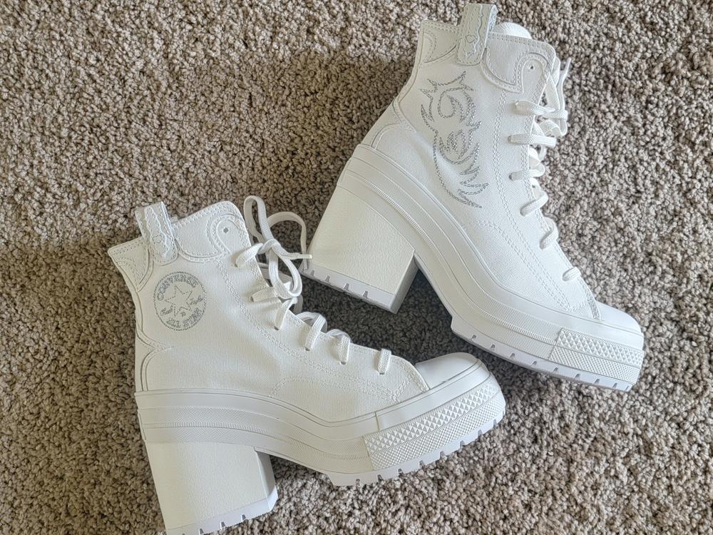 Chuck 70 De Luxe Heel Western Women s High Top Shoe. Converse