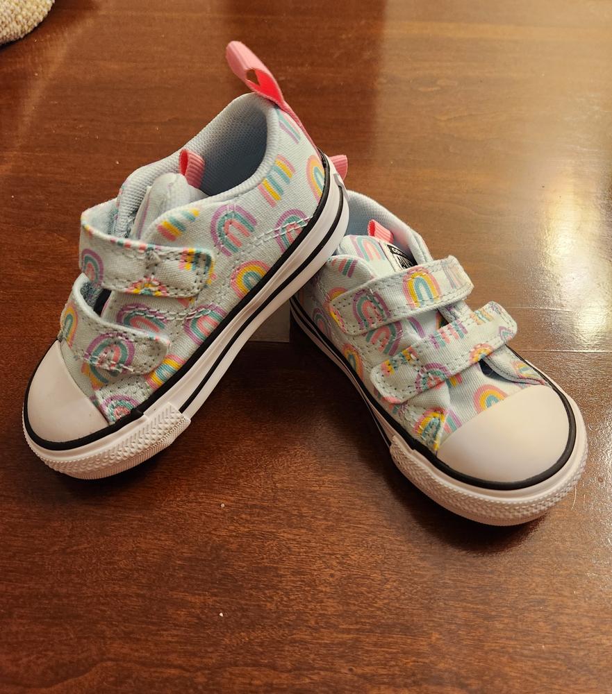 Chuck Taylor All Star Rave Easy-On Rainbows Toddler Low Top Shoe. Converse .com