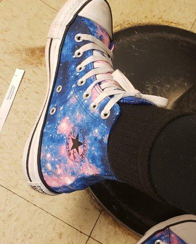 converse galaxy sneakers