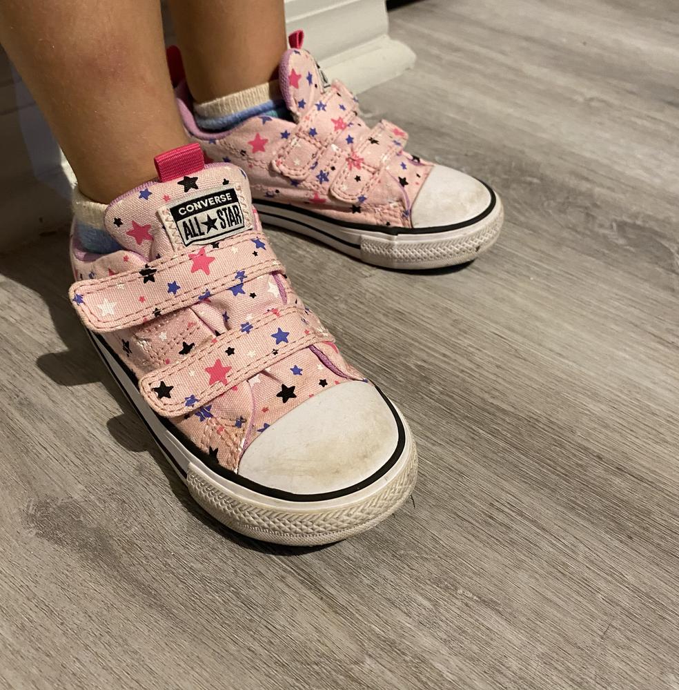 Chuck Taylor All Star Easy On Sparkle Toddler Low Top Shoe. | Sneaker high