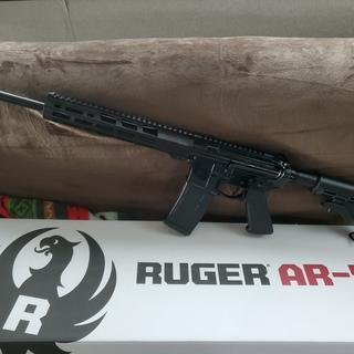 Ar 556 With M Lok Handguard 5 56 223 Rem 16 1 30 Round Black Ruger 8529