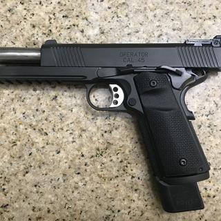 1911 TRP Operator Full Rail .45 ACP 5 7 Round Black Armory Kote ...