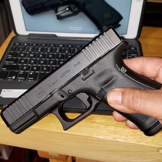 G19 Gen5 Mos Fs 9mm 4 02 15 Round Black Glock Pa195s3mos