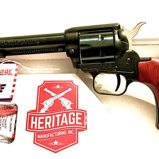 HERITAGE FIREARMS ROUGH RIDER .22 LR 4.75" BARREL 6-ROUNDS RED COCOBOLO GRIPS