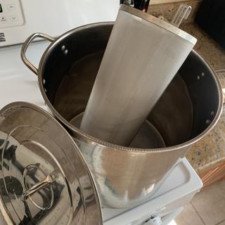 #1 Wandisy July Summer Gifts Brewing Strainer Stainless Steel 300 Micron Mesh Homemade Hops Beer & Tea Kettle Brew Filter