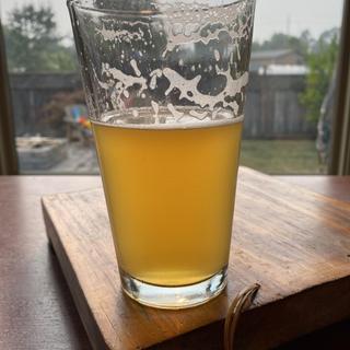 IPA with simcoe, citra, azacca, and centennial. Giga Yeast: Vermont Ale yeast.