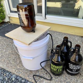 Simple growler stand.