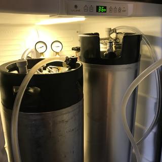 New keg on the right