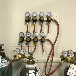 Two manifolds in a research lab