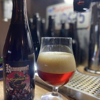 Krampus Un-Christmas Ale by Hopnotic Society in 500ml Amber Champagne/Belgian Style Bottle