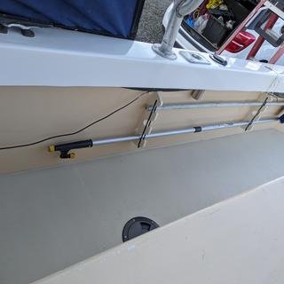 3 Rod Gunwale Mount Rod Holder