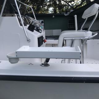 Oceansouth Fillet, Bait Table, Boat Bait Filet Table Rod Holder Mount Features Integrated Sink