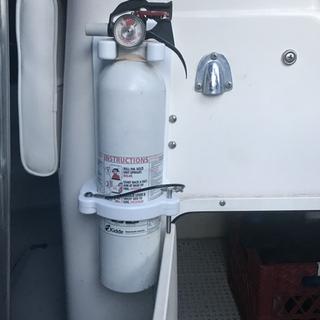 SeaSnell Marine - Fire Extinguisher Holder, Starboard Marine Products