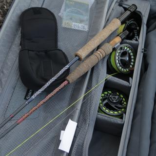 Simms GTS Rod and Reel Vault Rod and Reel Case - Carbon - Carbon 32.5in L x  9in W x 6in H