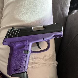 SCCY CPX-2 Gen3 9mm Luger 3.1in Purple/Black Nitride Pistol - 10+1 Rounds