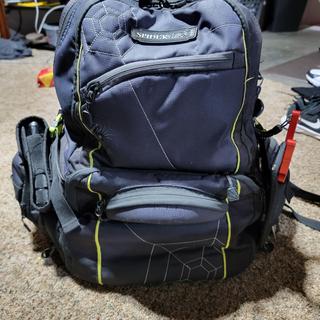 Buy Spiderwire Silver Black Sling Tackle Pack Backpack W/ 1 Medium Box  SPB005 Online at desertcartCayman Islands
