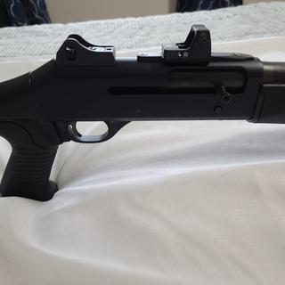 Benelli M4 Tactical Anodized Black 12 Gauge 3in Semi Automatic Shotgun -  18.5in